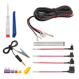 EWAY Radar Detector Hardwire Kit, RJ11 Plug Direct Wire Wiring Kit for Radar Detectors Replacement Power Cord 12V for Escort Valentine One V1 Beltronics Uniden w/RJ-11 Telephone Type Connector (13FT)