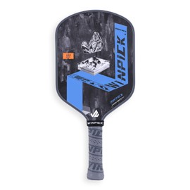 WINPICK Carbon Fiber Pickleball Paddle, T700 Thermoformed Pickleball Racket for Spin, Power & Control, USAPA Approved Paddle with Foam Injected Walls, 16mm Polypropylene Honeycomb Core, Comfort Grip