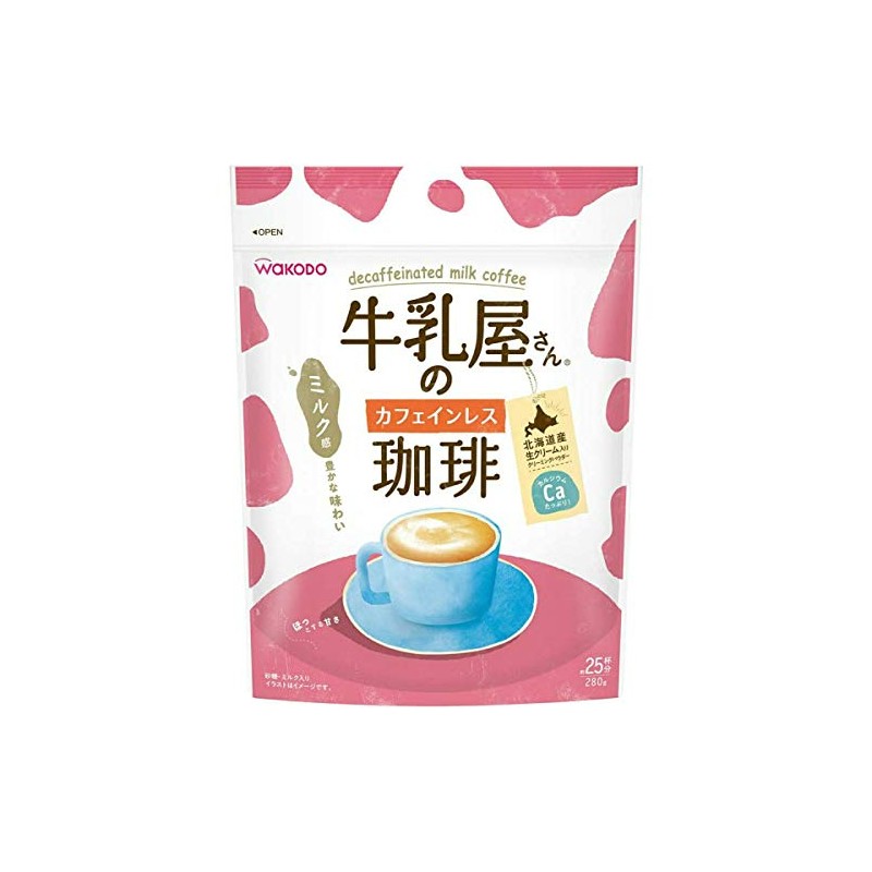 Wakodo Milkman's Caffeine-Free Coffee 280g Bag