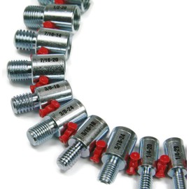 Thread Gauge - Inch & Metric Sizes - Nuts, Bolts & Screws Measuring & Identification Tool