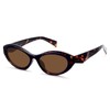 Fozono Retro Narrow Oval Sunglasses for Women Cat Eye 90s