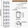 Kaaeiccr Hanging Shoe Storage, 14 Pocket Over Door Organiser for