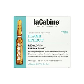 Lacabine Efecto Flash - 10 Ampolletas Faciales 2Ml