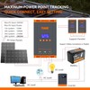 PowMr 60A MPPT Solar Charge Controller, 12V/24V/48V/160V(Max) DC Input, Bulit