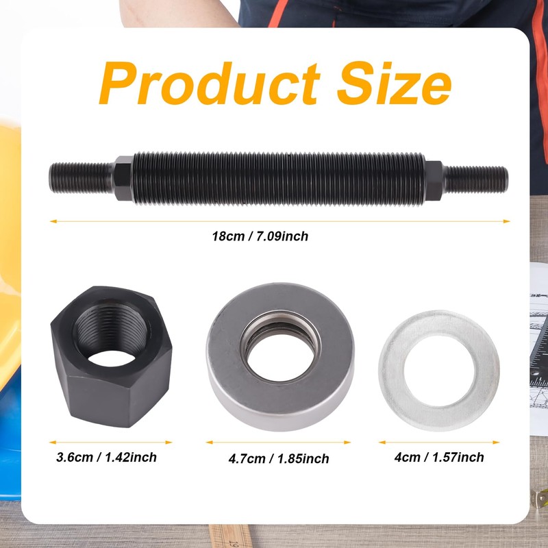 # 66515 Harmonic Balancer Installer Tool for Chevy SBC BBC