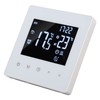 White Intelligent Thermostat Touch Screen 16A LCD Display Smart Temperature