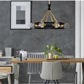 Satco S11528 LED Bulb, 6W (60W Eq), G25 Vintage Globe, Loop Flex Gray Filament, 2700K Warm White, E26 Medium Base, Dimmable, Clear Glass, 500 Lumens, 120V, Enclosed Rated