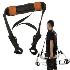 TOPARCHERY Compound Bow Sling Archery Carry Bag Shoulder Strap Hunting Shooting