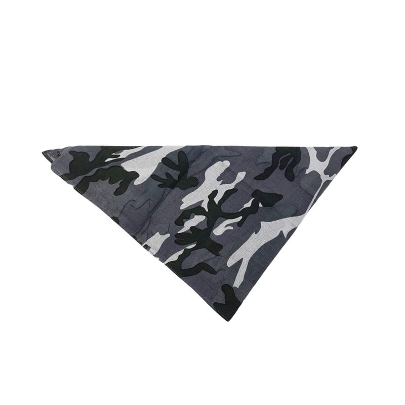 WS Accessories Cotton Bandana [Grey Camo]