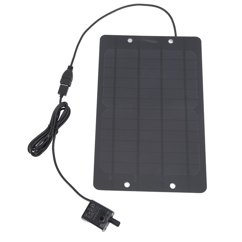 Solar Water Fountain Pump Set 6V 10W USB Solar Fountain