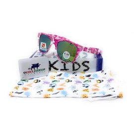 VENICE EYEWEAR OCCHIALI Polarised Sunglasses for Boys or Girls Vintage Children Pink 2 One Size, Pink (pink 2)