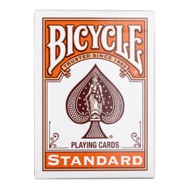 Bicycle Color Series #7 Pumpkin Orange Playing Cards, Poker Size Standard Index