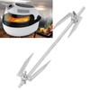 Barbecue Skewer, Stainless Steel Kebab Skewers, 27 cm Rotating Grill