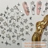 KACHIMOO 55pcs Nail Charms y2k Star Nail Charms 3D Nail