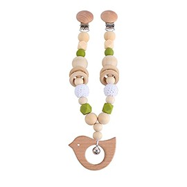 Children's Wooden Car Chain, Children's Car Toy, Pram Toy, Children's Car Chain Made of Wood, Girls Children's Toy, Children's Toy and Gifts, Pram Pendant for Boys and Girls