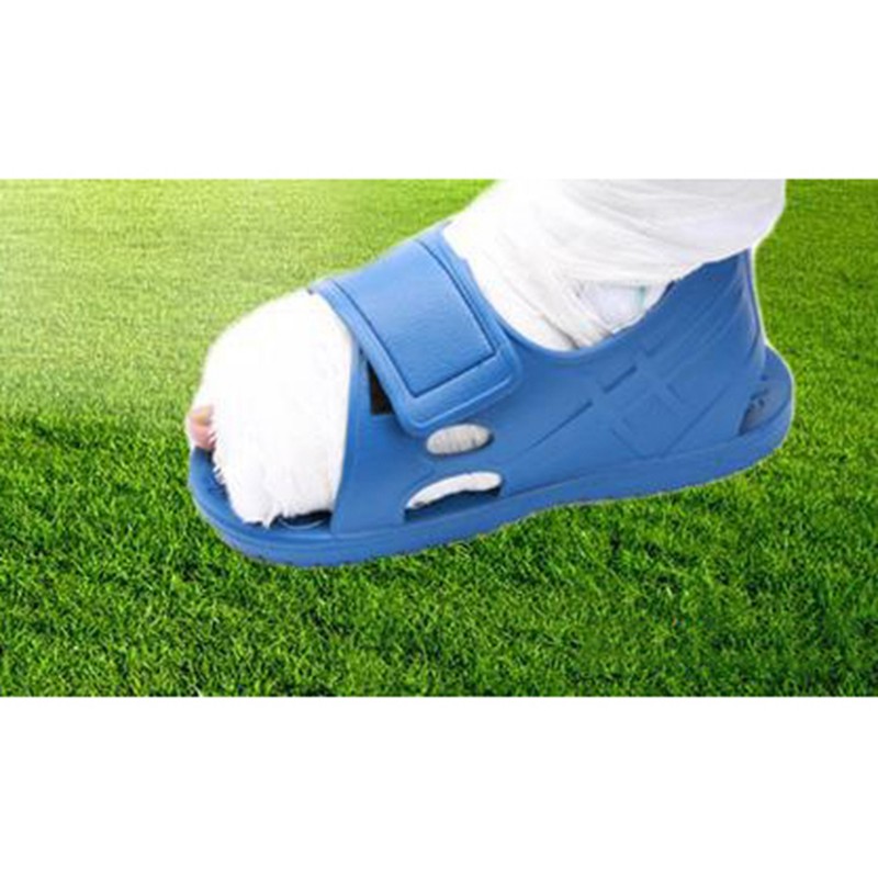 Foot Gypsum Shoes Open Toe Adjustable Orthopedic Plaster Shoe Reusable