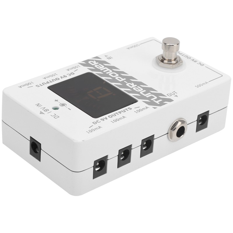 Tuner Power Supply 2‑in‑1 Electric Guitar Tuning Effects 8‑Way Isolated