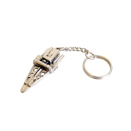 Odenwälder Lebensmittel Metal Fire Brigade Key Ring, Robust Metal Pendant with Multiple Fire Brigade Motifs, Ideal for Men and Boys, multicoloured