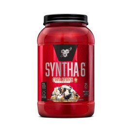 BSN BSN Syntha-6 Whey Protein Powder, Cold Stone Creamery- Birthday Cake Remix Flavor, Micellar Casein, Milk Protein Isolate Powder, 25 Servings