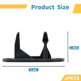 4 Pcs 131763302 Washer Door Striker Replacement Part Compatible with Frigidaire Kenmore Electrolux Washers Latch Lock - Repalces 131763340 134456640 134456602