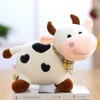 champracer Plush Toy Cow with Scarf, 30 cm Cute Plush