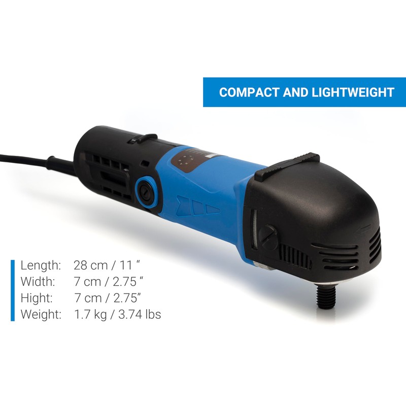 Glass Polish VSP860 Rotary Polishing Machine, Variable Speed Rotary Polisher