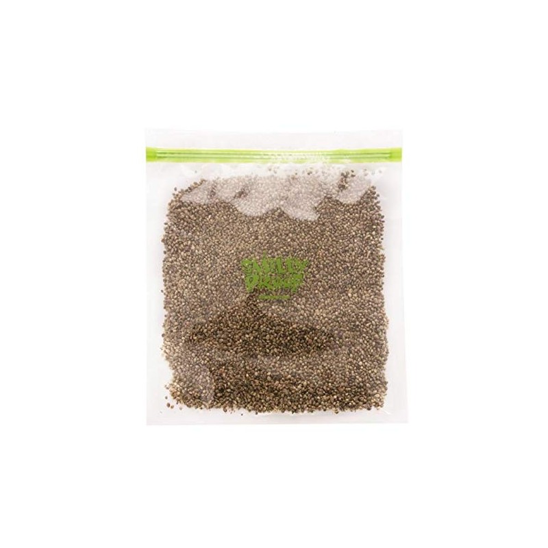 SMELLY PROOF - Pack of 5 Clear Double Zip Storage