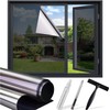 One Way Privacy Window Film - Reflective Sun Blocking Window