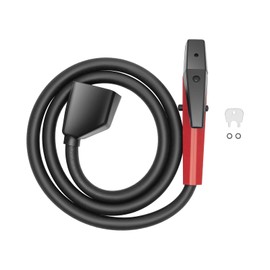 K4000 Carbon Arc Gouging Torch, 1000A Heavy Duty Air Arc Cutting Tool for Welding Defect Removal, Precision Slotting, Industrial Metalworking, Flexible Tube, Ergonomic Design, 360° Rotatable Chuck