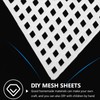 Ciieeo 10pcs Mesh Plastic Clear Plastic Canvas Blank Canvas Sheets