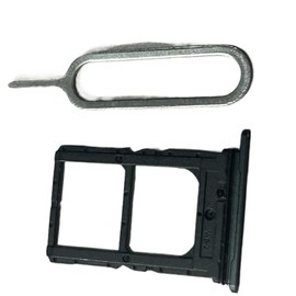 zhxchzhi OEM Dual SIM Card Tray Holder Slot +pin Compatible with Motorola RAZR 40 XT2323 XT2323-1 Parts Black
