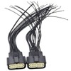 FZJDSD 2 Headlight Connector Pigtail Compatible with Jeep Grand Cherokee