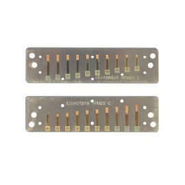 SUZUKI Suzuki 10 Hole Harmonica MANJI M-20 Cm Tone Replacement Lead Plate *Lead Plate Only RP-M20 Cm