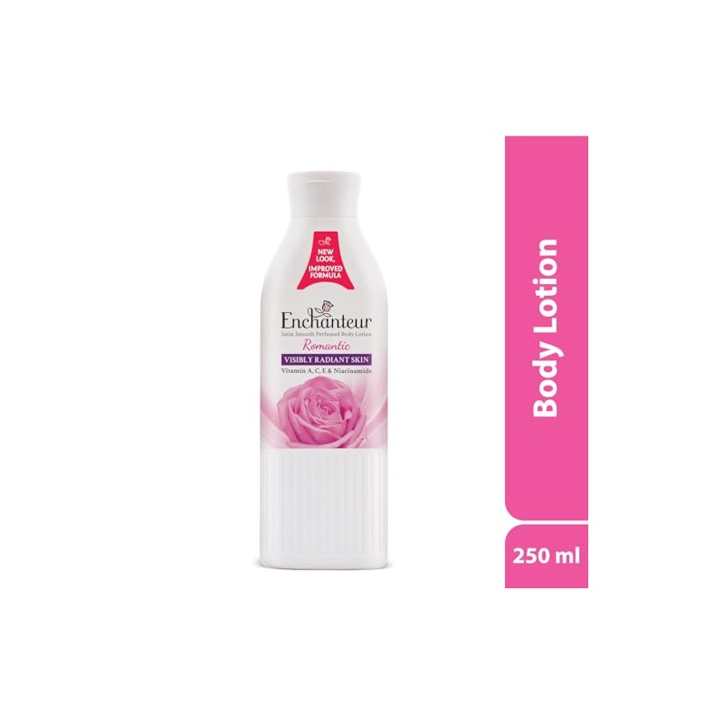 Enchanteur Perfumed Body Lotion Moisture Silk Aloe Vera & Olive