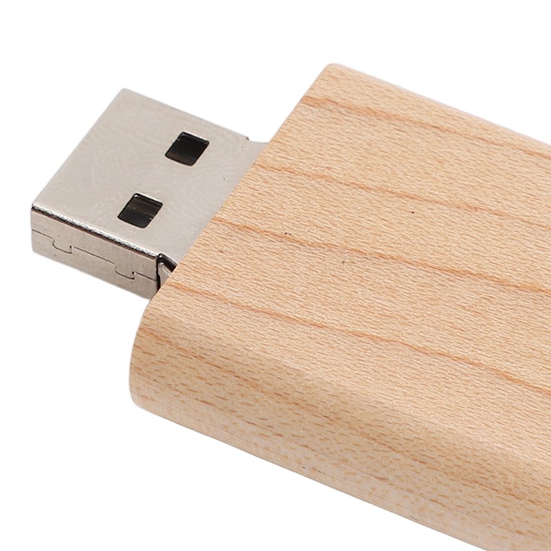 Wooden USB Stick Waterproof Anti Static Anti Magnetic USB Flash
