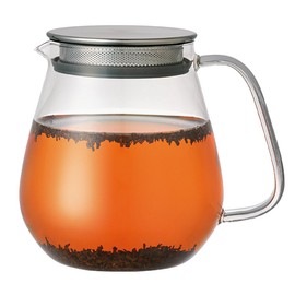 Kinto 8336 UNITEA One-Touch Teapot, 24.3 fl oz (720 ml)