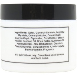 Eclectic Lady Chocolate Chip Cookies Satin and Silk Cream, Body Cream, Body Lotion, 2 oz - Shea Butter, Aloe, Silk Amino Acids, Vitamin E, Phthalate-Free, Handcrafted in USA - Perfect For Women