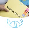 100pcs Paper Clips Increased Slip Resistance Rust Prevention Plating Process