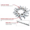 SUNEX TOOLS 9708 3/8-Inch Drive Fractional Crowfoot Flare Nut Wrench