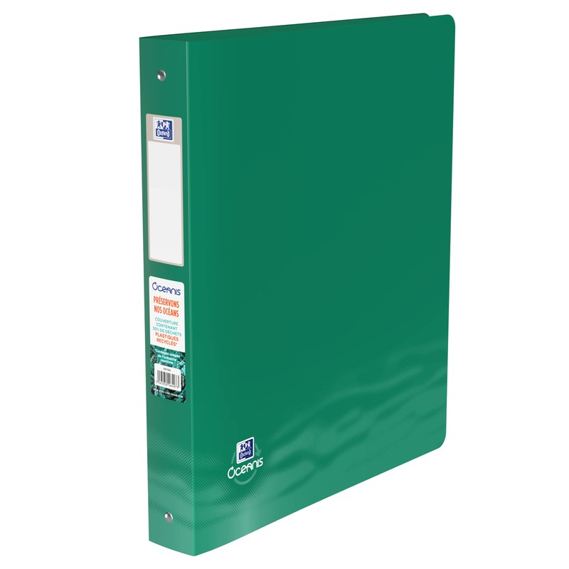 OXFORD Oceanis A4XL 40mm Spine 4 Ring Round Recycled Polypropylene
