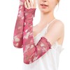 TOENCOUNTER KTB-3091 100% Silk Mesh Arm Cover, Lace, Stylish, Thin,