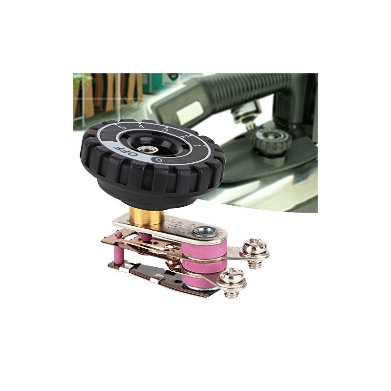 HEEPDD Steam Iron Thermostat, Adjustable Temperature Control Switch Repair Replacement