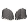 BRZOXIN Motorcycle Fairing Speaker Grills Cover for Harley Road Glide