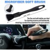 TTRCB 7PCS Car Detailing Brush Set, Ultra Soft Boars Hair