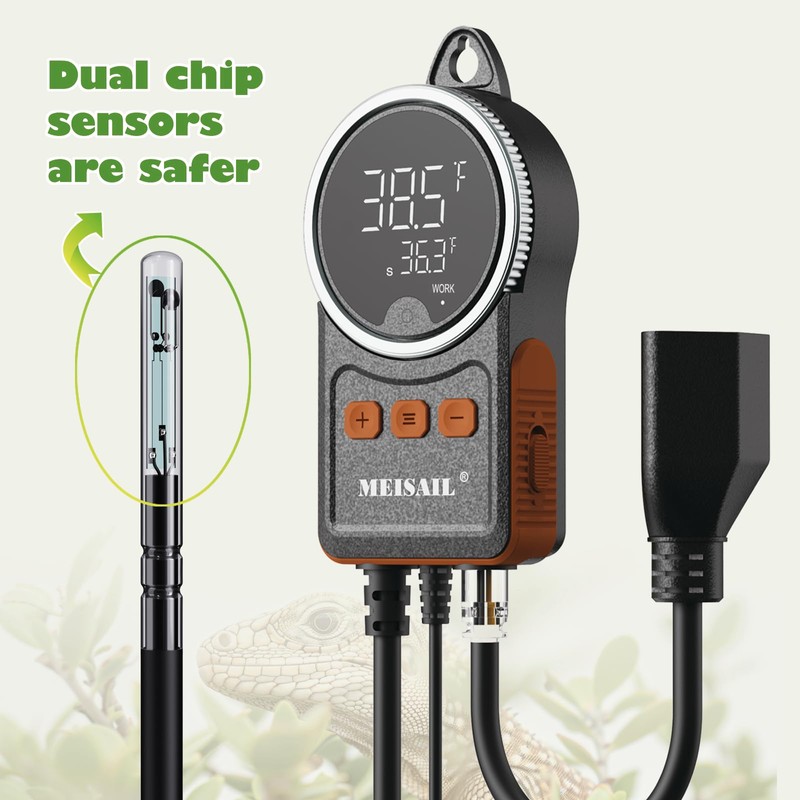 Temperature Controller for aquaculture, Aquariums, Pets, Temperature Controller with Load