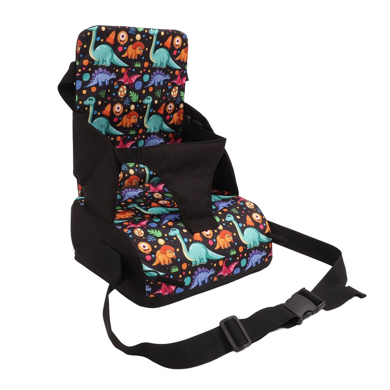 Children Chair Booster Chair Cartoon Portable Folding Toddler Booster Chair