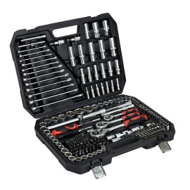 Tool Kit Socket Wrench Set 216pcs Basic Portable Manual Repair Tool for Home Use