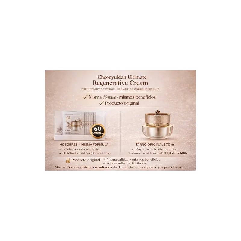 The History Of Whoo/cheonyuldan Ultimate Regenerative Cream