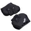 2Pcs Horse Tendon Boots Set Sturdy Adjustable PU Shell Tendon