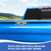 RAZPOY Tailgate Handle Cover Trim Compatible with Chevy Silverado &